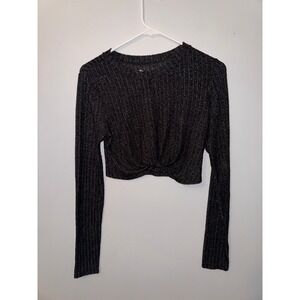 SO Dark Grey Loungewear Top‎